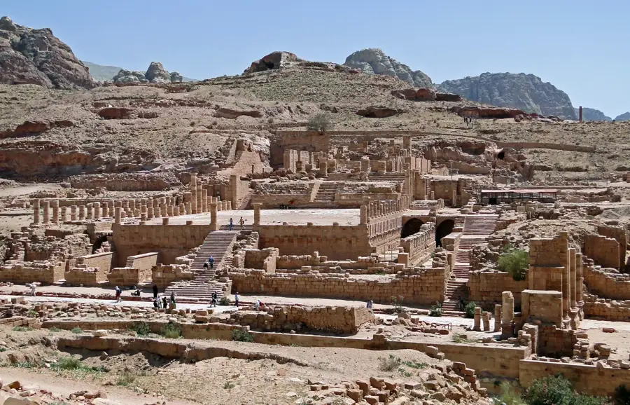 Marele Templu din Petra — Ad-Deir (Mănăstirea) (Iordania)