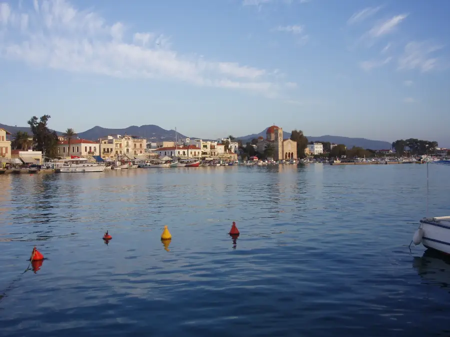 Aegina város — Spárta (Görögország)