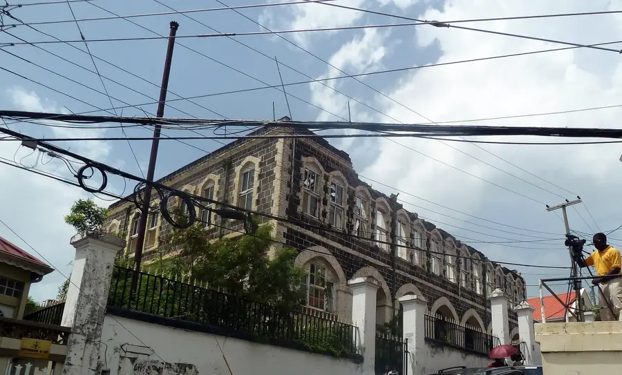 Clădirea Parlamentului — Insula Hog (Grenada)