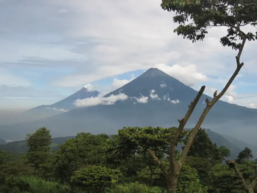 Vulcanul Fuego — Cobán (Guatemala)
