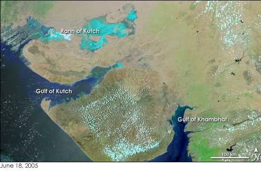 Golf von Kachchh Küste