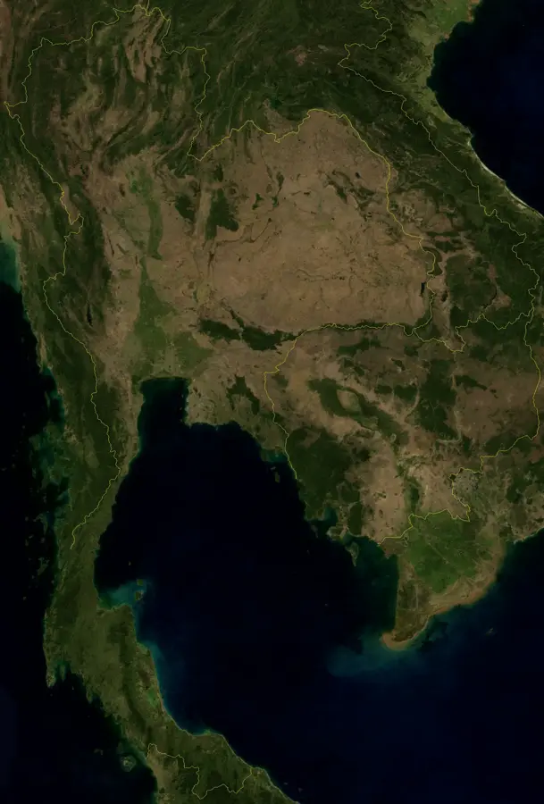 A Thai-öböl gázmezői