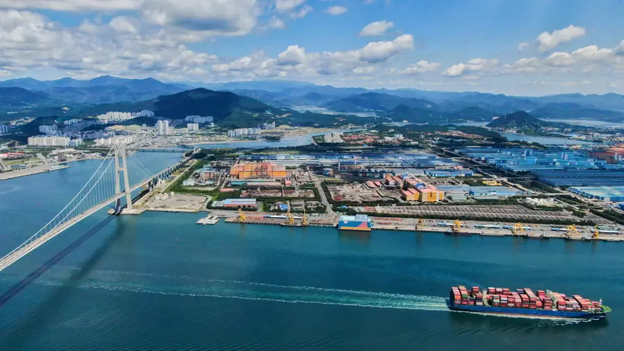 Portul Gwangyang — Wando (Coreea de Sud)