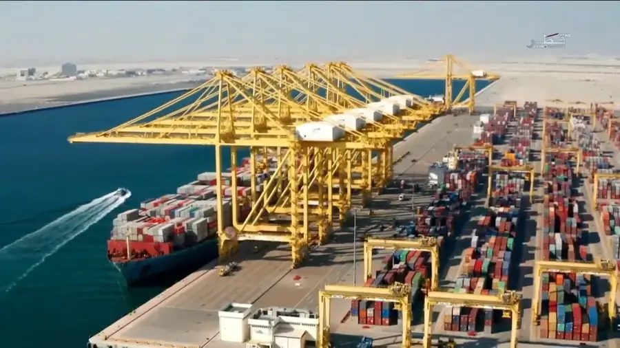 Hamad Port — Al-Kharrara Depression (Qatar)