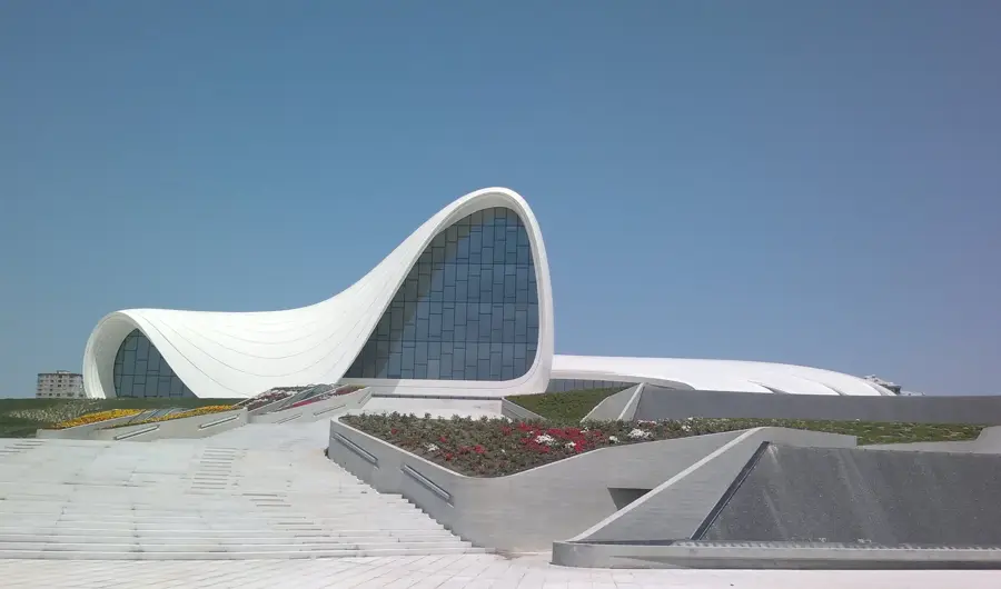 Heydar Aliyev Center — Gobustan Rock Art (Azerbaijan)