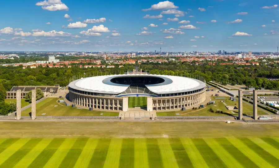 Berlin Olympic Stadium 1936 — Pfaueninsel Castle (Germany)