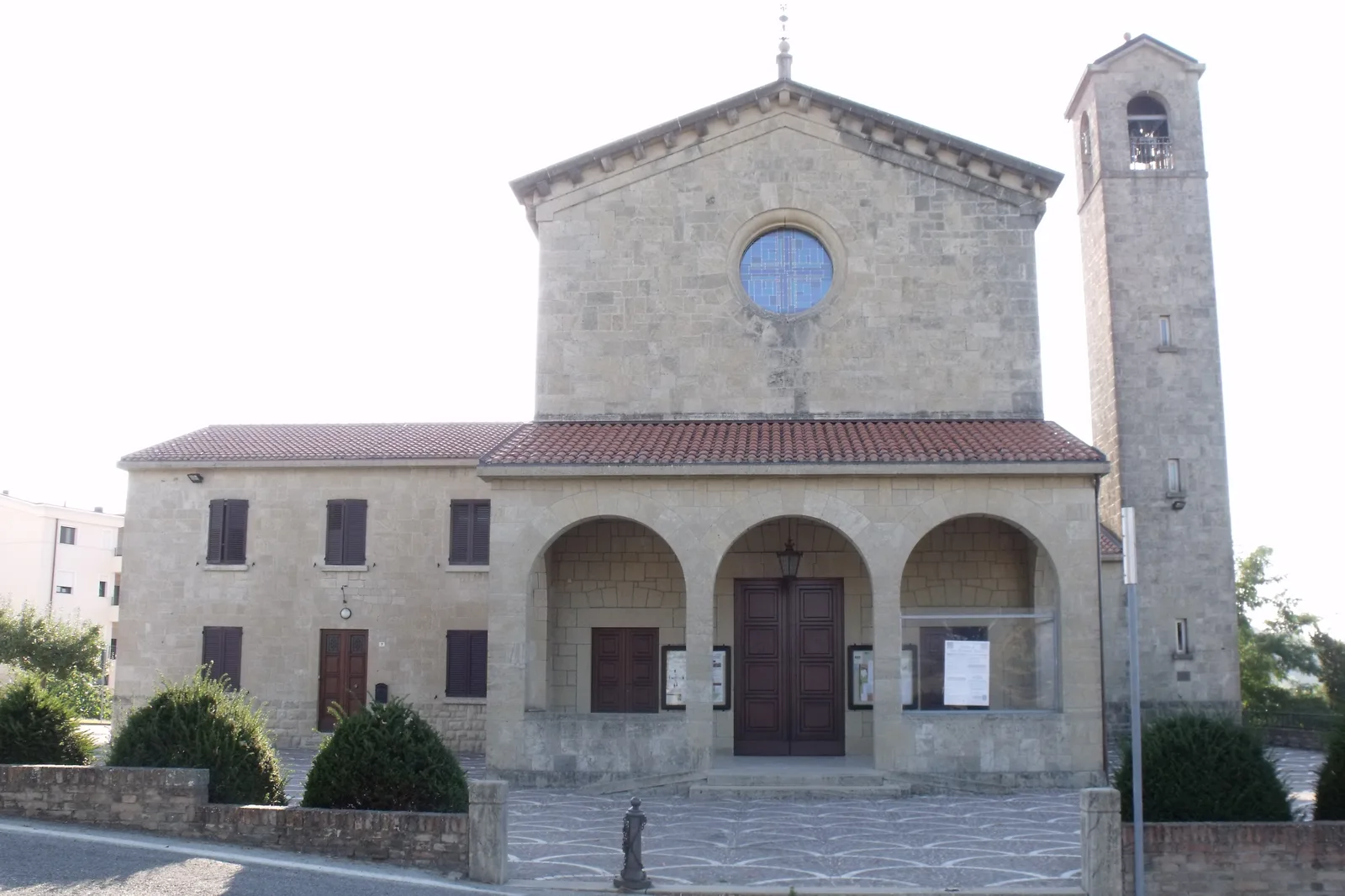 Church of San Giovanni Battista in Chiesanuova — Mount Titano (San Marino)