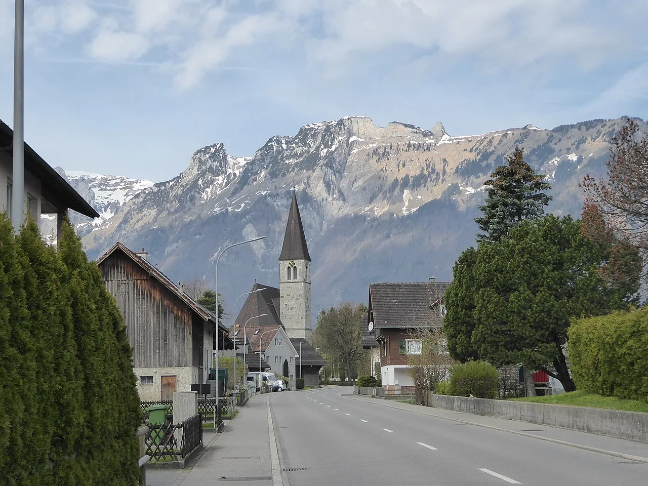 Pfarrkirche St. Fridolin — Salums (Liechtenstein)