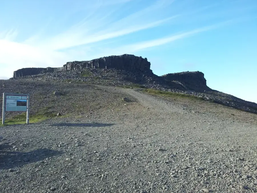 Borgarvirki — Blönduós (Islanda)