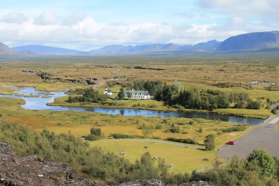 Þingvellir — Almannagjá (Islanda)