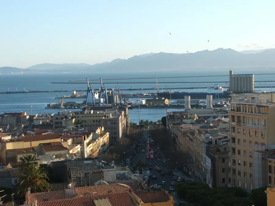 Cagliari kikötő