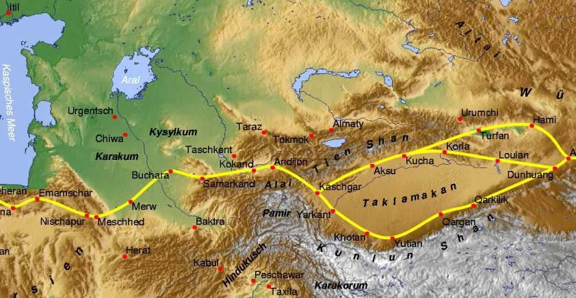 Karakum Desert — Kaka (Turkmenistan)