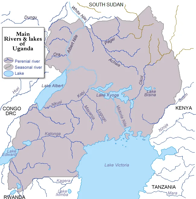 Katonga-Fluss — Katwe (Uganda)