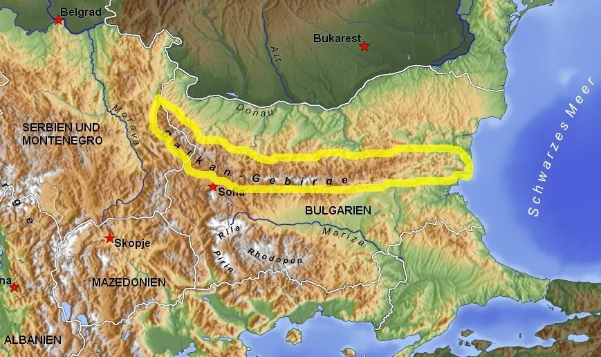 Little Balkan Range — Atrek River (Turkmenistan)