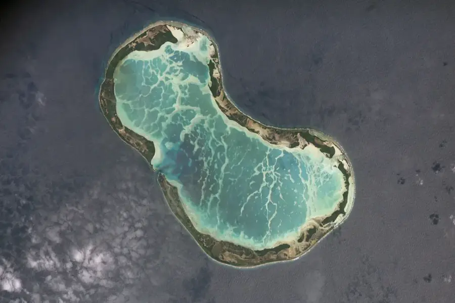 Stația de cablu din Tabuaeran — Tabuaeran (Kiribati)