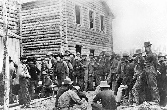 Klondike-Goldrausch — Yukon River (Kanada)