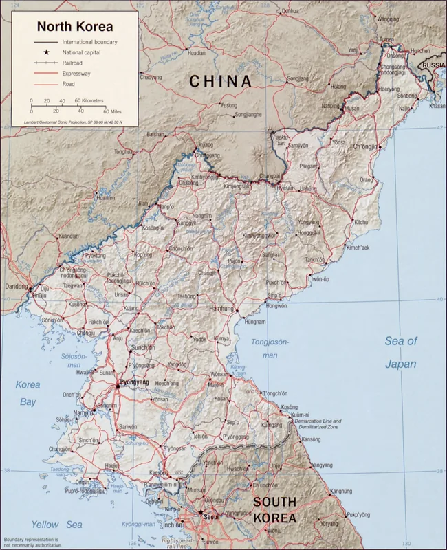 Westküste der Koreabucht