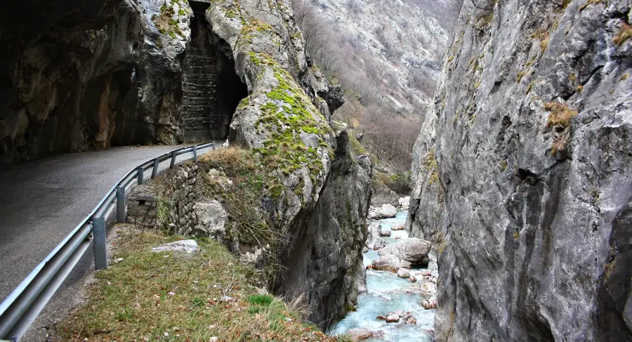 Rugova-Schlucht