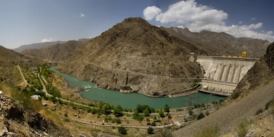 Hidrocentrala Kurpsai — Talas (Kârgâzstan)