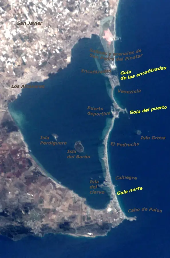La Manga del Mar Menor — Rincón de San Ginés (Spanien)