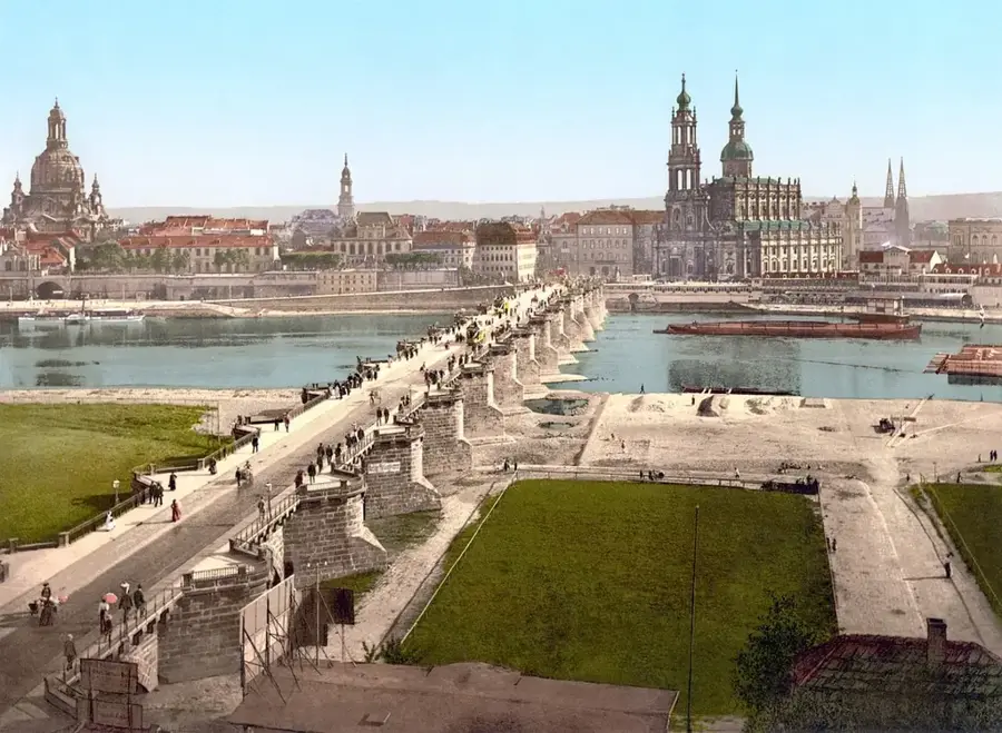 Augustus Bridge Dresden – landmark