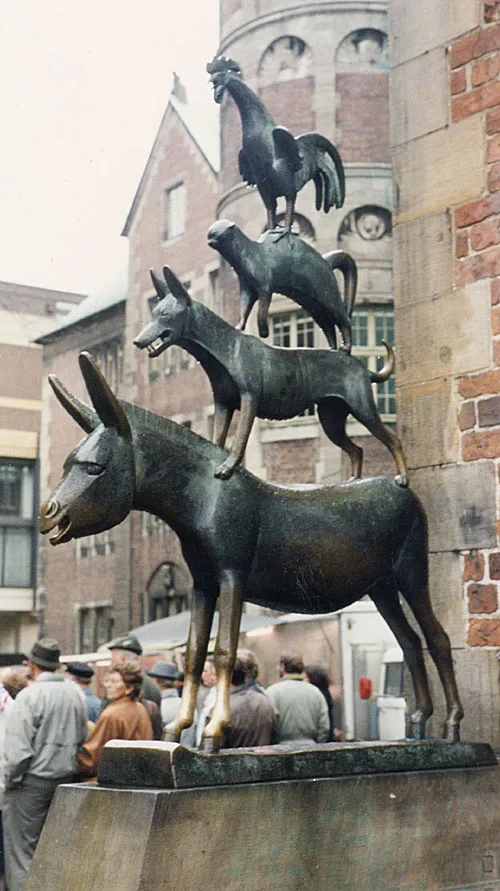 Town Musicians of Bremen Statue – landmark