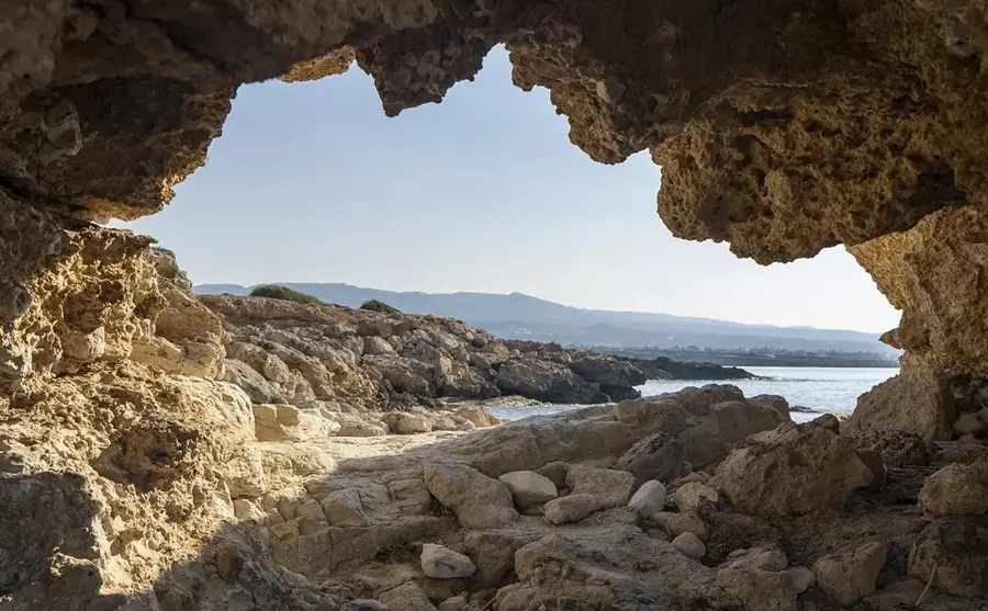 Sea Caves (Paphos) — Agios Neophytos Monastery (Cyprus)