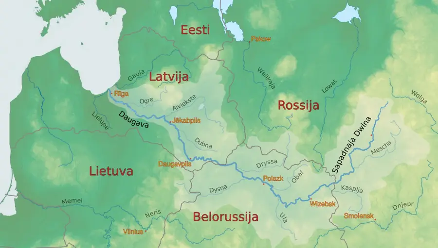 Daugava River Mouth