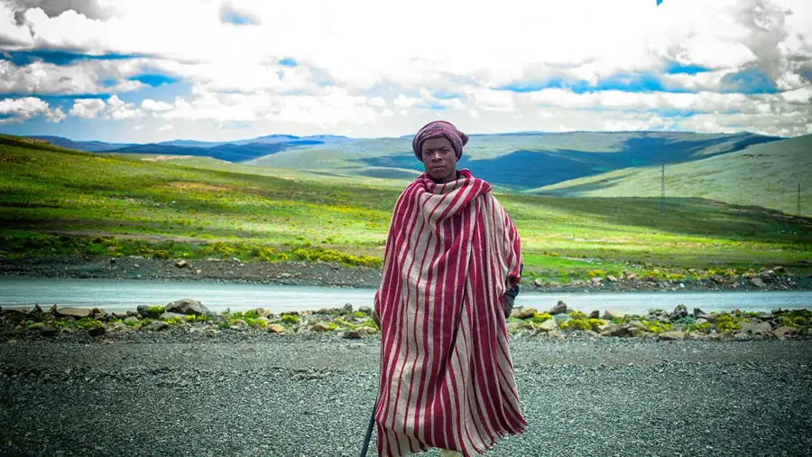 Liqhobong-Mine — Makhonoane (Lesotho)