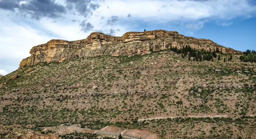 Mount Moorosi Festung — Tele (Lesotho)