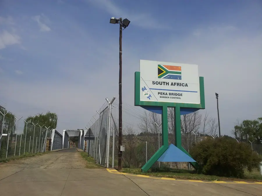 Telle-Brücke (Grenze) — Tele (Lesotho)