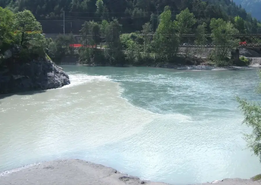 Alpenrhein — Landquart (Schweiz)