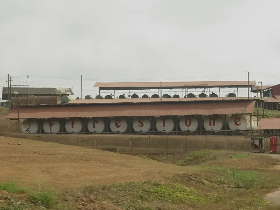 Harbel Kautschukplantagen — Gable (Liberia)