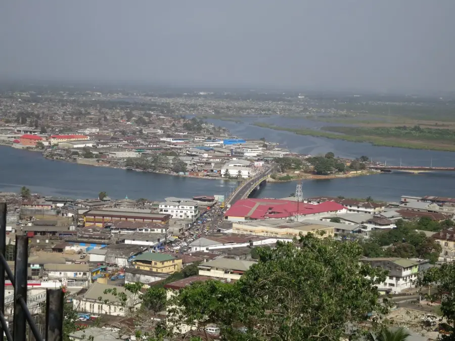 Mesurado-Feuchtgebiete — Monrovia (Liberia)