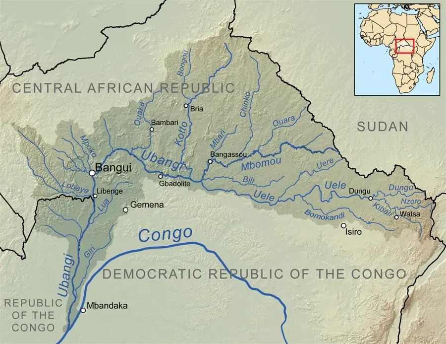 Râul Lobaye — Zongo (Congo - Kinshasa)