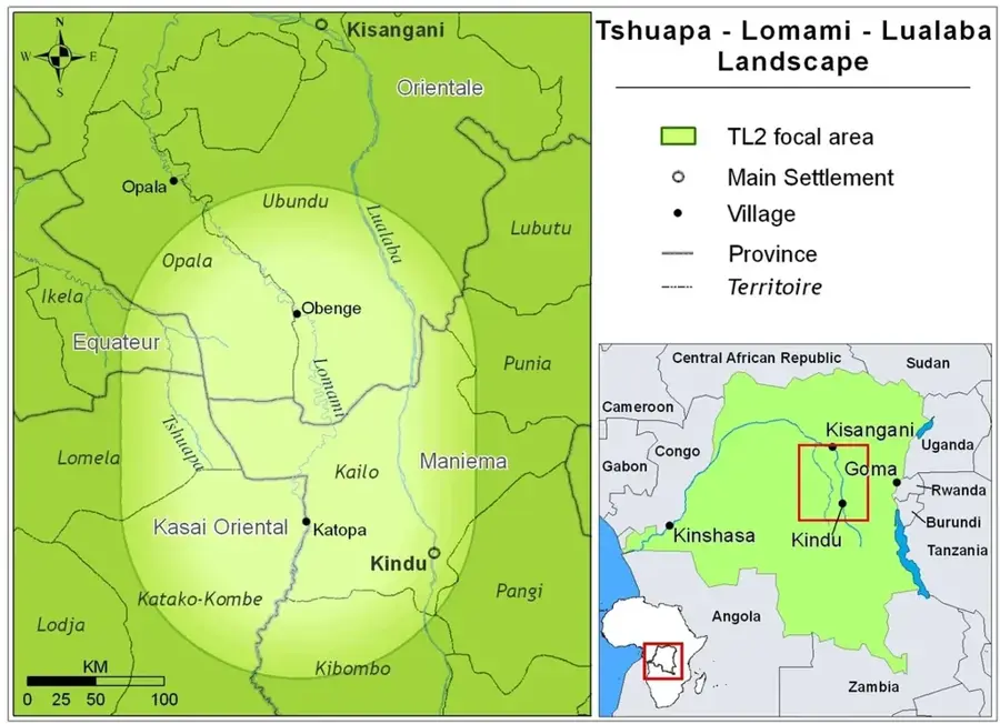 Lomami-Nationalpark — Boende (Kongo-Kinshasa)
