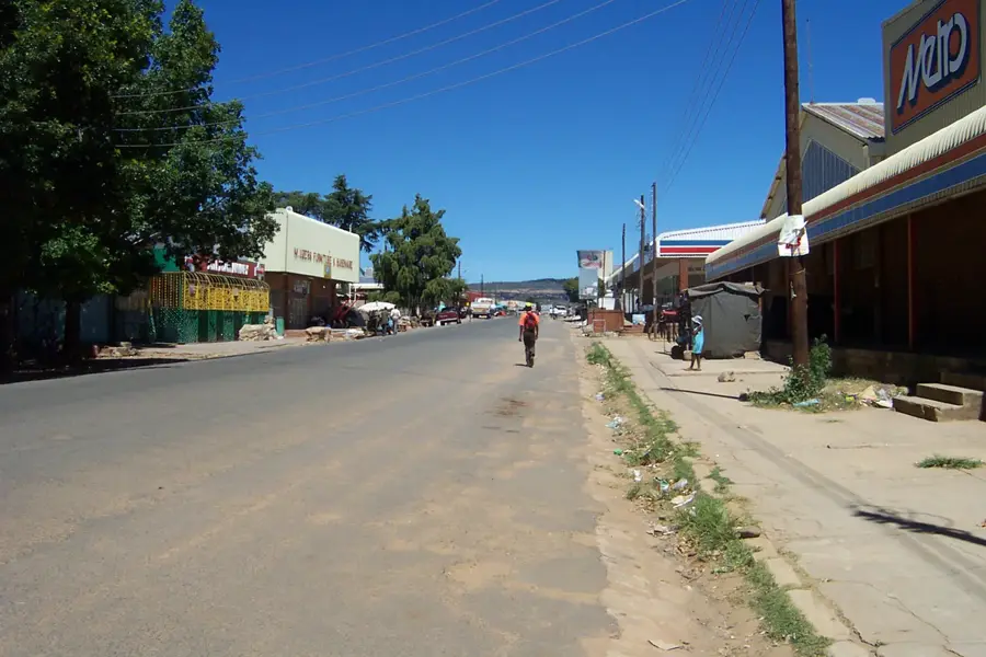 Hlotse-Fluss — Maputsoe (Lesotho)