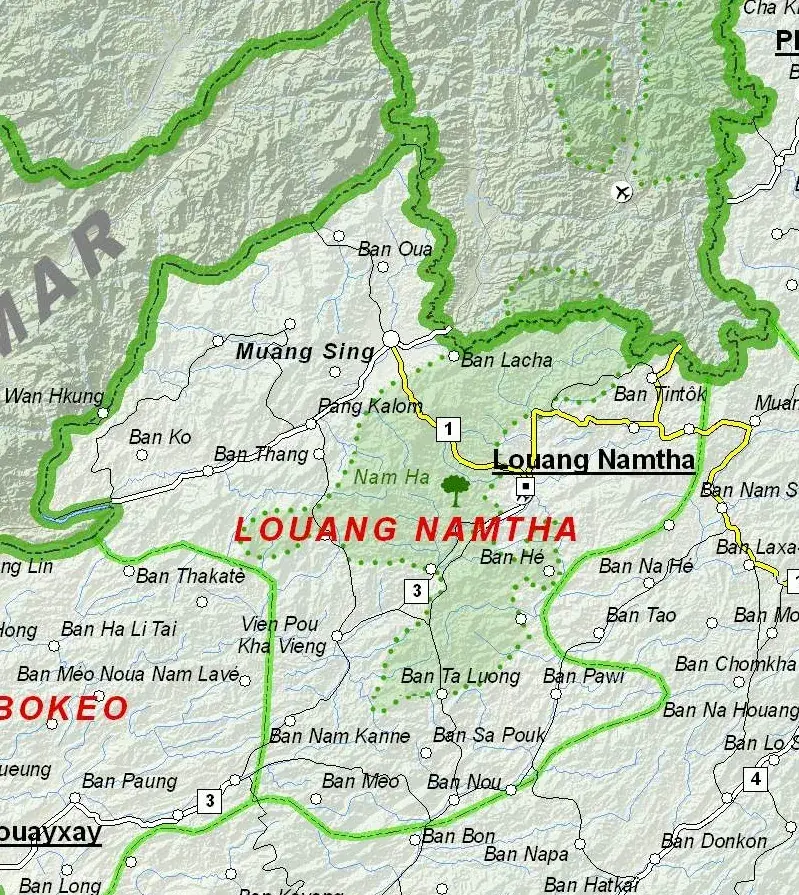 Luang Namtha Grenzhändlerzone