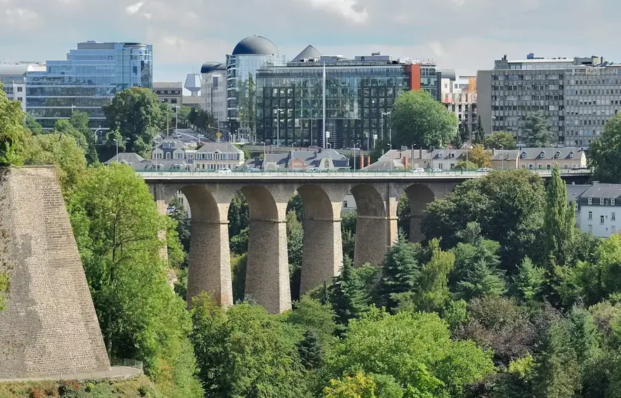 Podul Passerelle — Hesperange (Luxemburg)