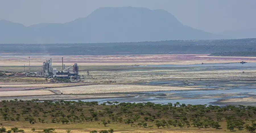 Magadi Soda-Fabrik — Kajiado (Kenia)