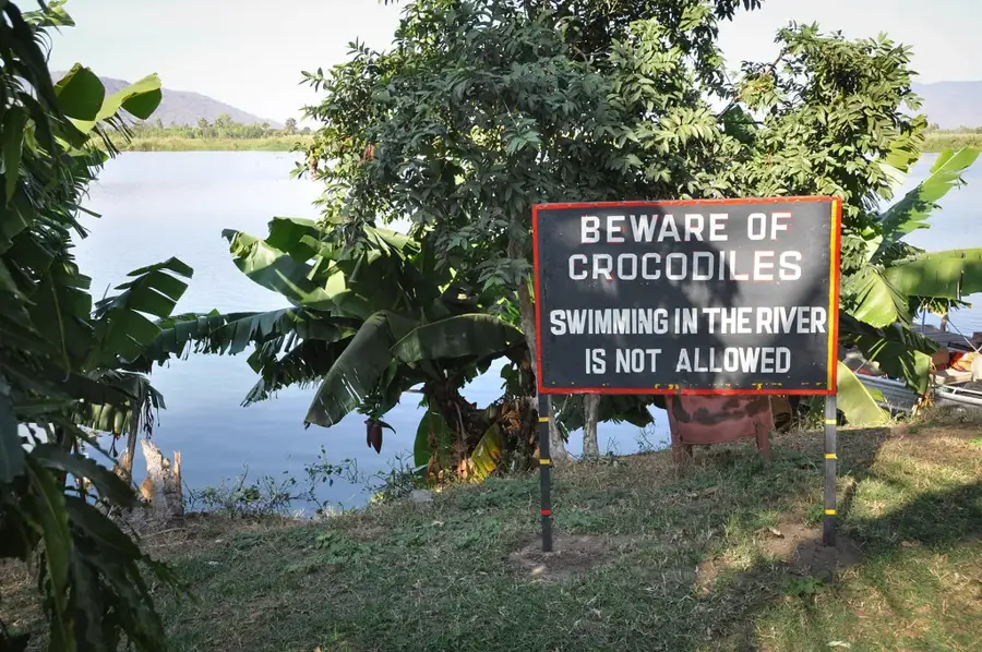 Portul uscat Liwonde — Lacul Malombe (Malawi)