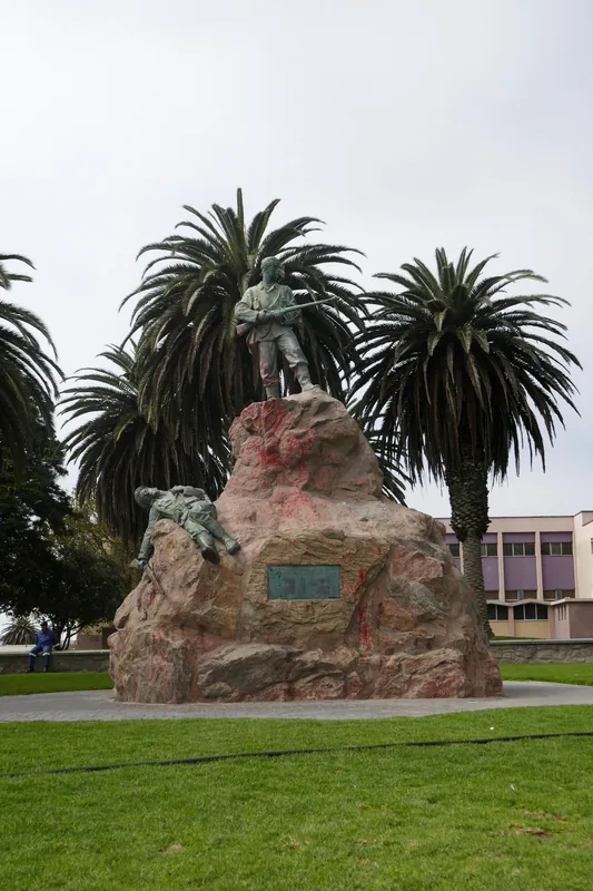 Marine-Denkmal — Sandwich Harbour (Namibia)