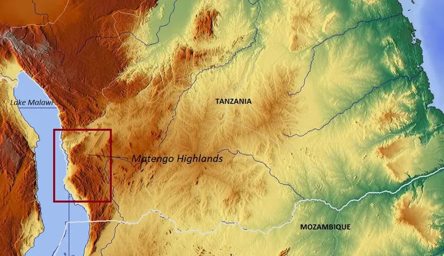 Matengo-felföld — Bukoba (Tanzánia)