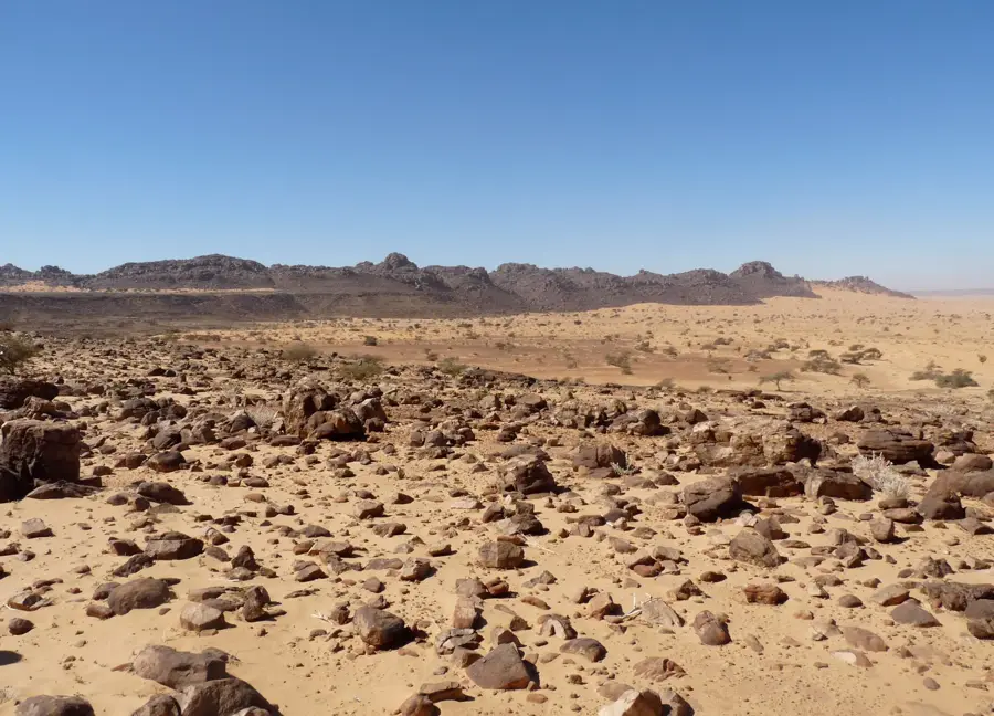 Adrar-Dünen — Chinguetti (Mauretanien)