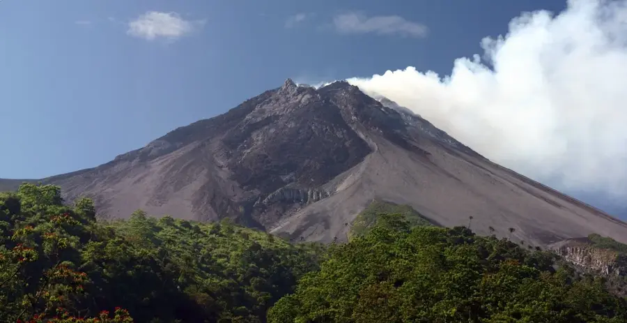 Merapi vulkán