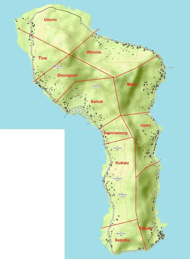 Fefan — Berg Matade (Mikronesien)