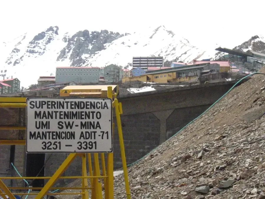 Mine El Teniente — Volcán Maipo (Argentinien)