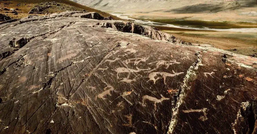 Petroglyphs of the Mongolian Altai