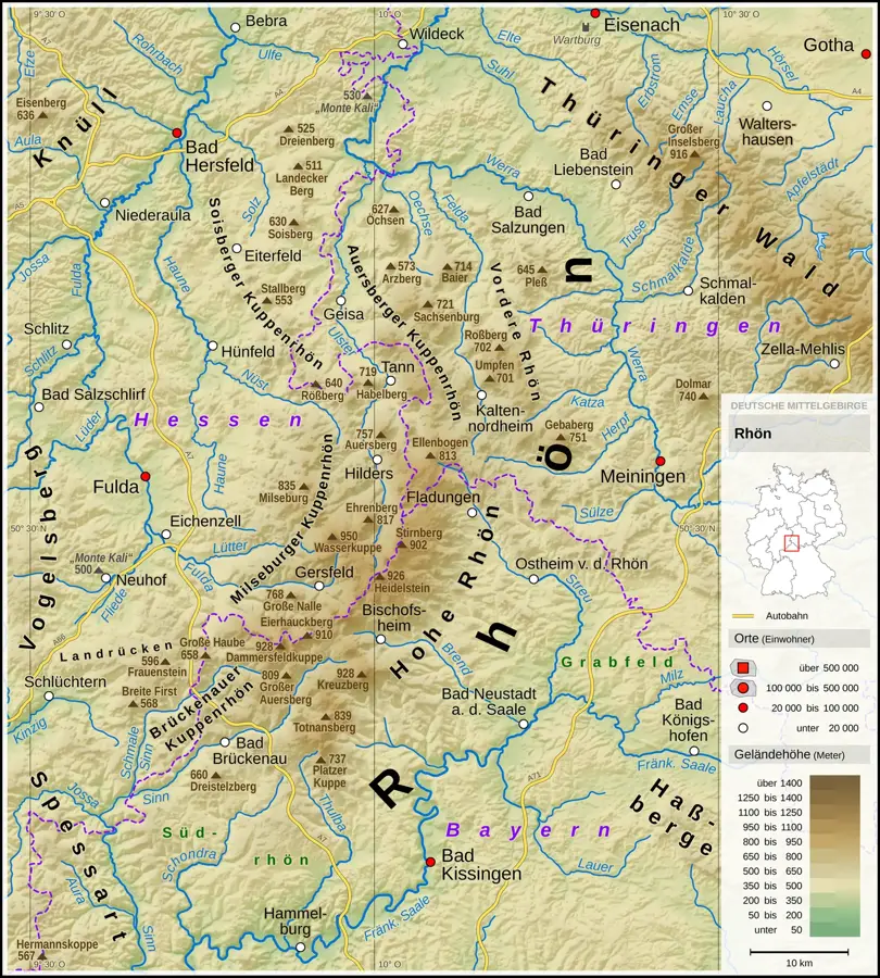 Rhön (Hesse) – mountain