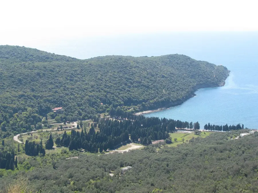 Valdanos olajfaliget-ökoszisztéma — Ulcinji erőd (Montenegró)